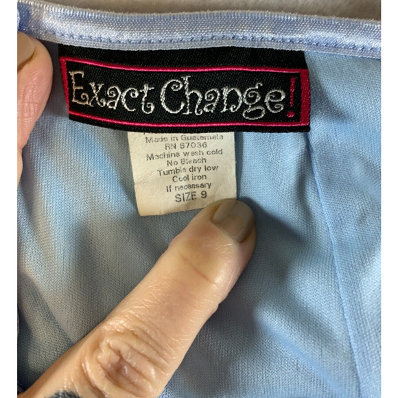 Vintage Y2K 90s Womens Mini Skirt Sz Purple Fairy Softgirl Coquette Cottage - Picture 8 of 10